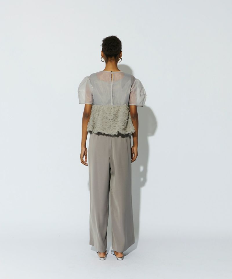 swell peplum set up pants dress | ANDRESD