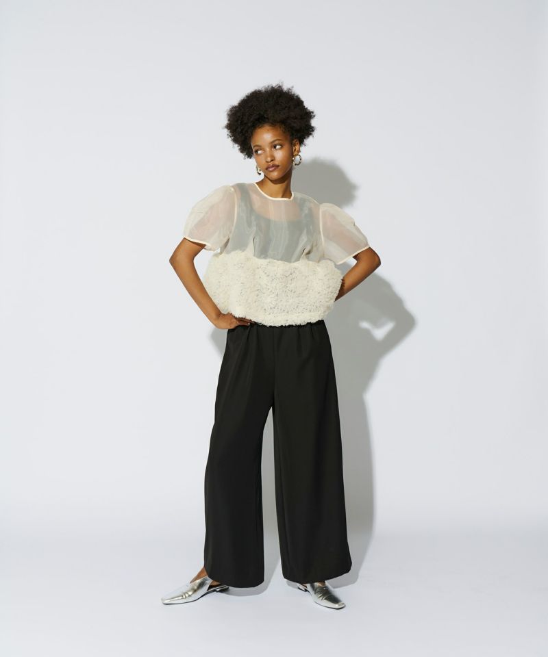 swell peplum set up pants dress | ANDRESD
