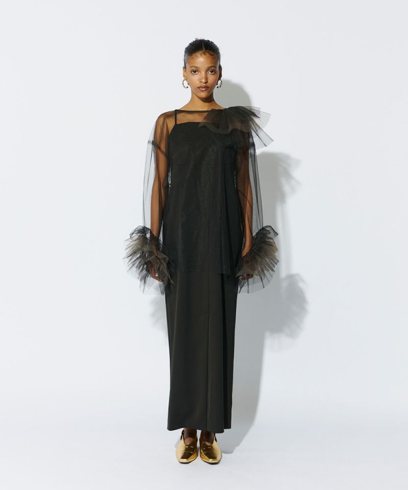 値引き中✨【andresd】Blooming Tulle Dress blooming tulle dress | ANDRESD