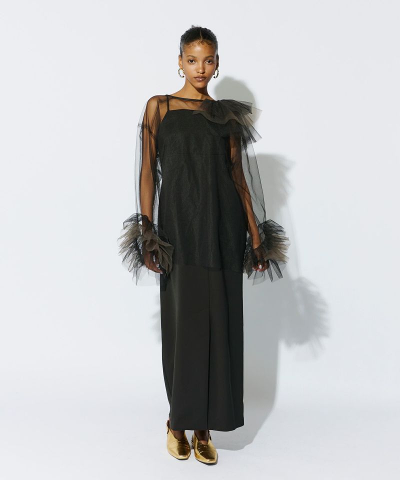 ANDRESD アンドレスド blooming tulle dress blooming tulle dress | ANDRESD