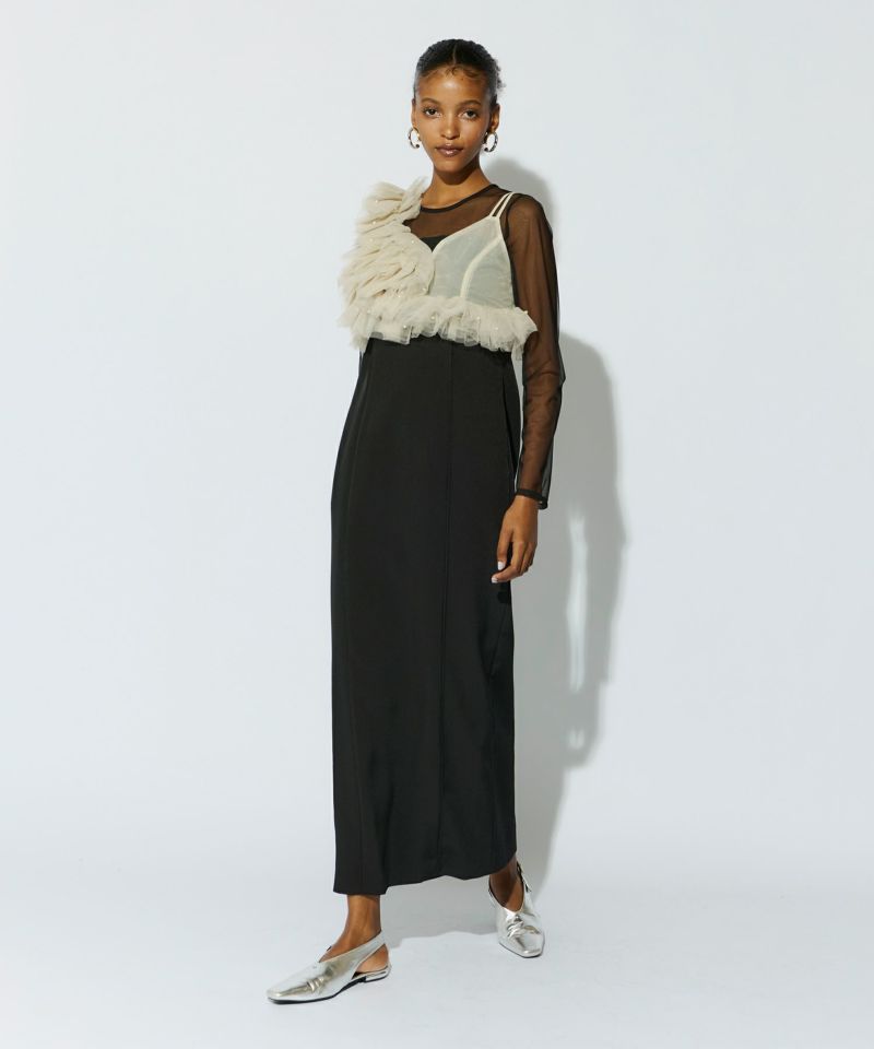 pearl bustier dress | ANDRESD