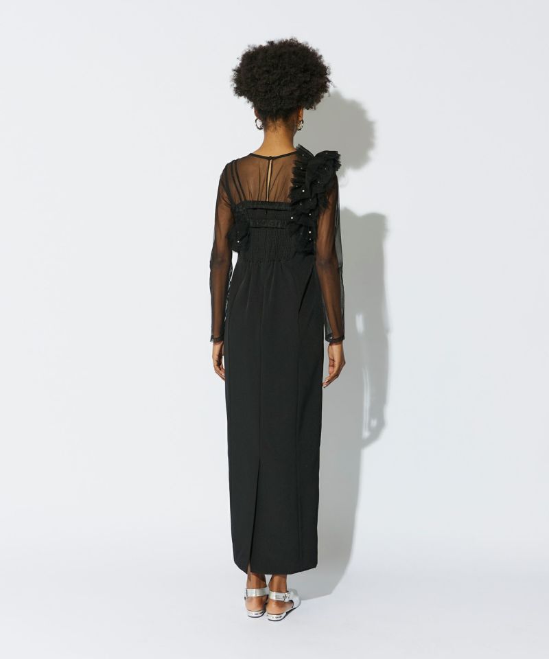 pearl bustier dress | ANDRESD