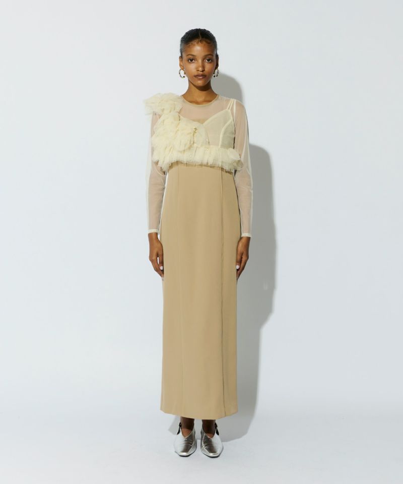 pearl bustier dress | ANDRESD