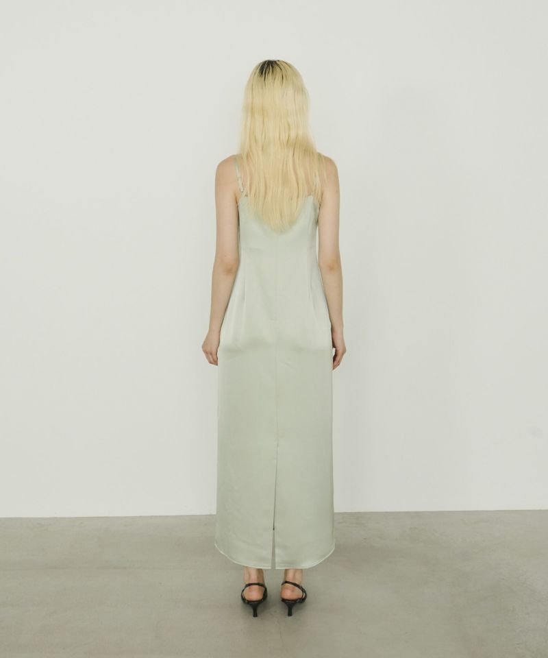 satin minimal dress | ANDRESD