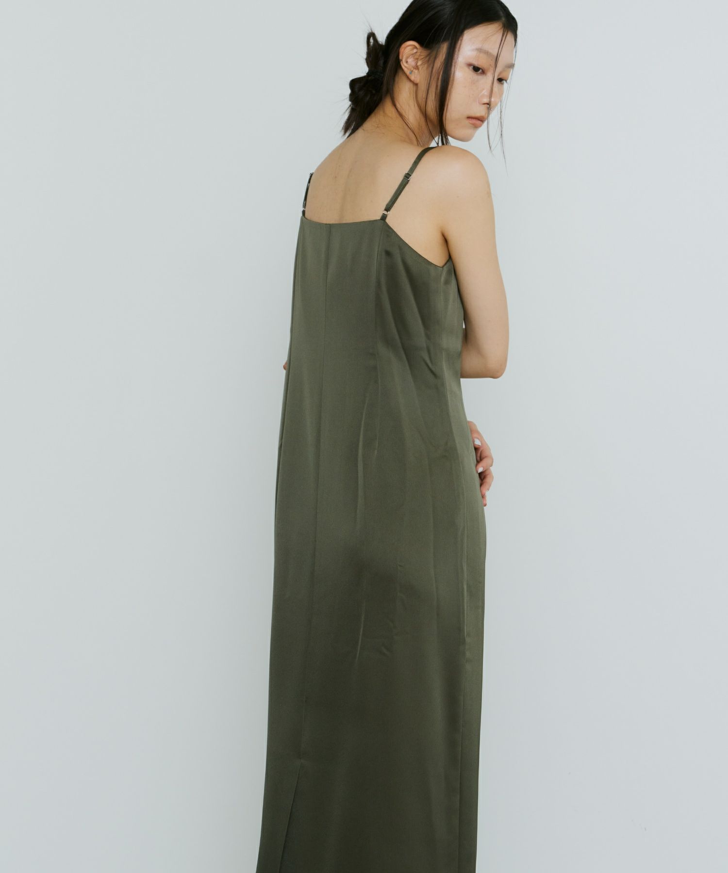 satin minimal dress | ANDRESD