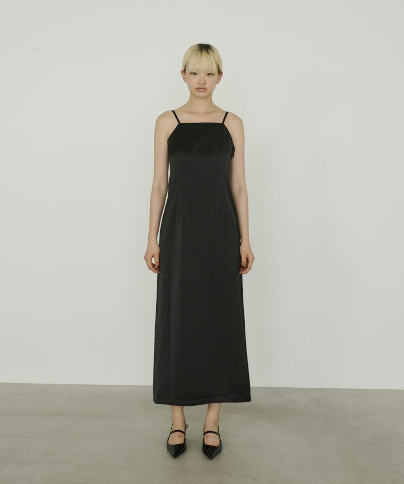 satin minimal dress | ANDRESD