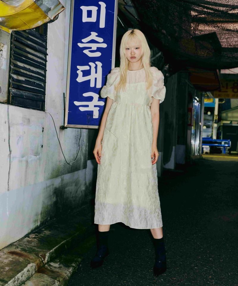 【専用】ANDRESD cross accent dress Mサイズ セール】back open geometric dress / バックオープンジオ