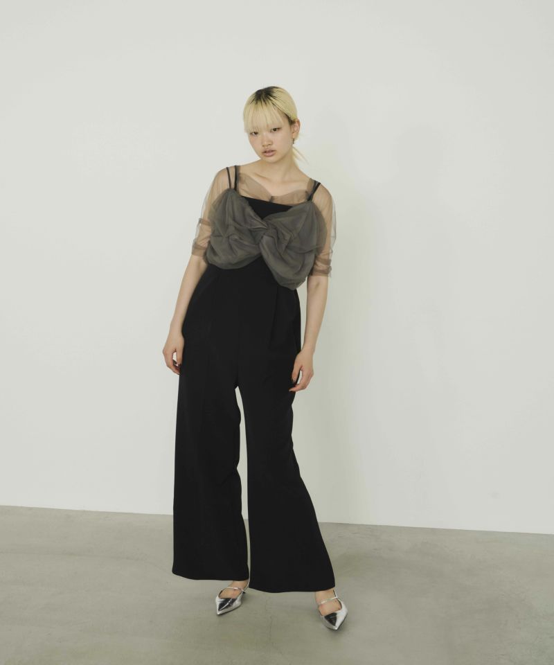 【ANDRESD】twisted bustier layered tops twisted bustier layered tops | ANDRESD