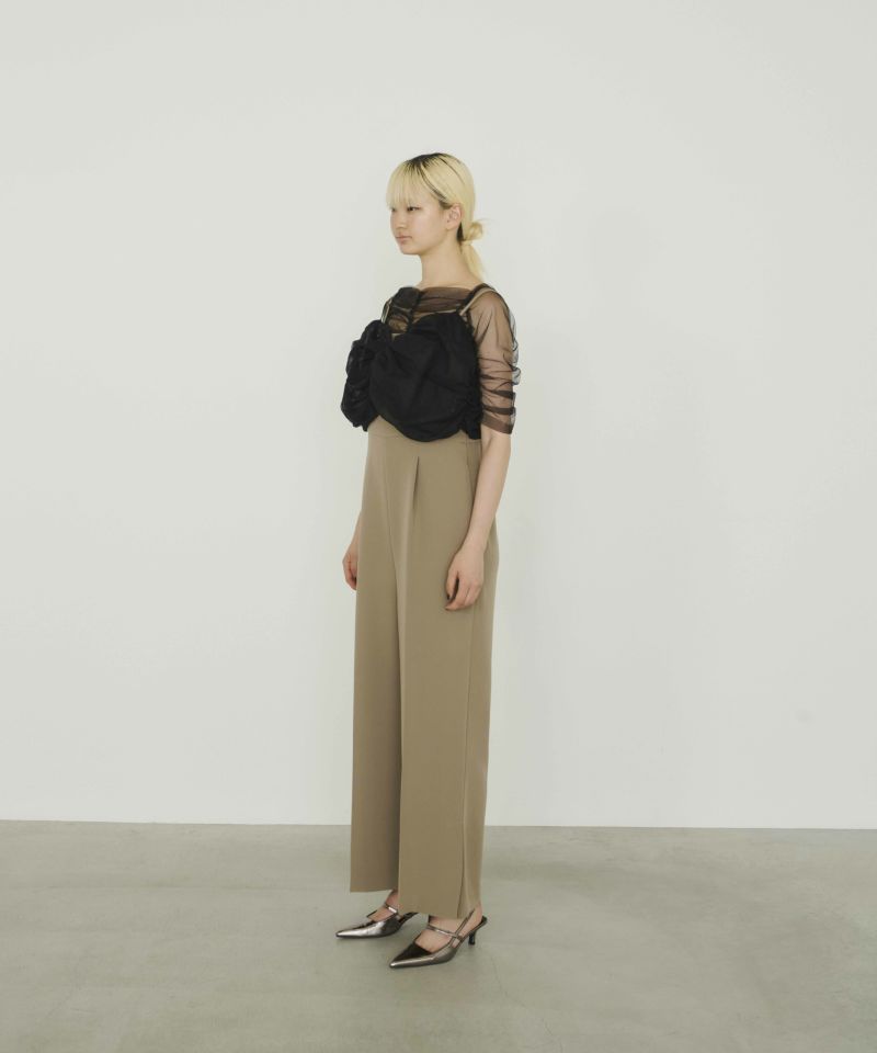 【ANDRESD】twisted bustier layered tops twisted bustier layered tops | ANDRESD