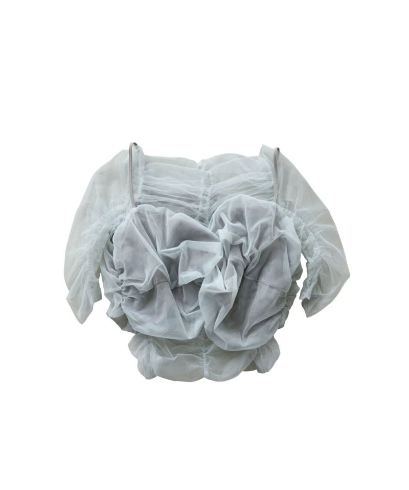 【ANDRESD】twisted bustier layered tops twisted bustier layered tops | ANDRESD