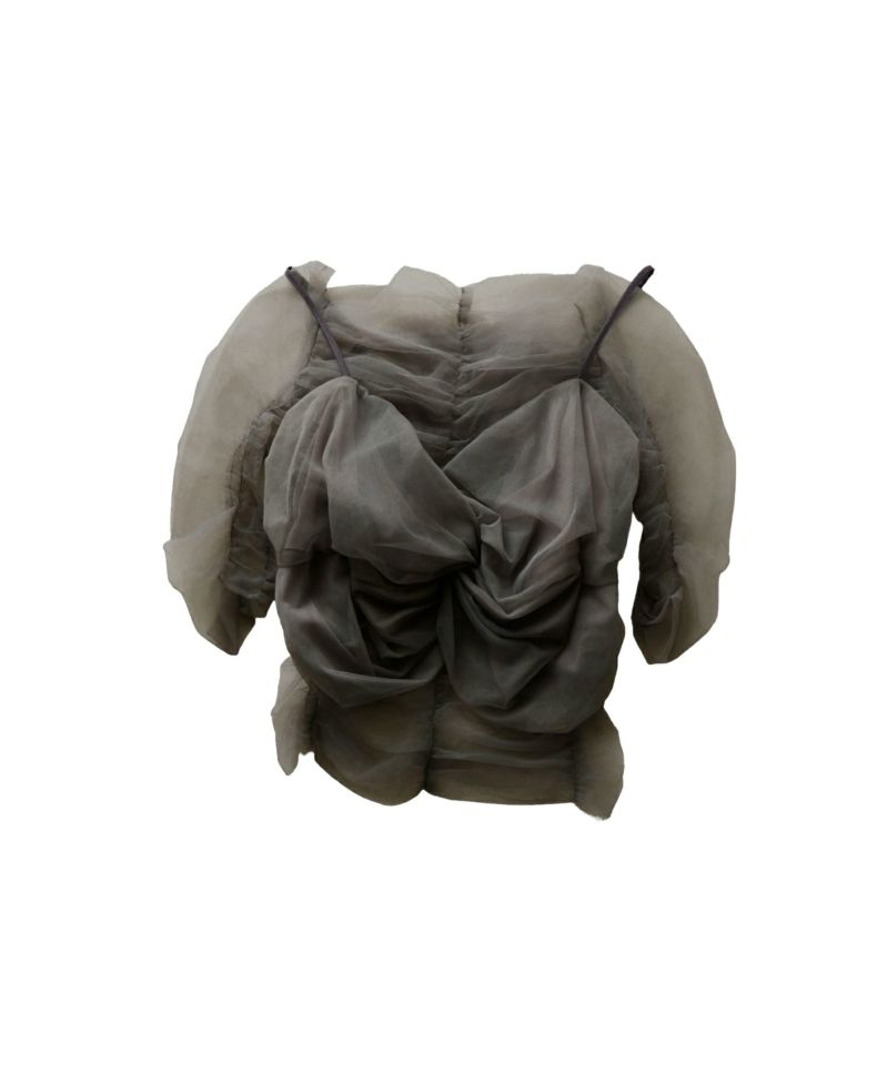 【ANDRESD】twisted bustier layered tops twisted bustier layered tops | ANDRESD