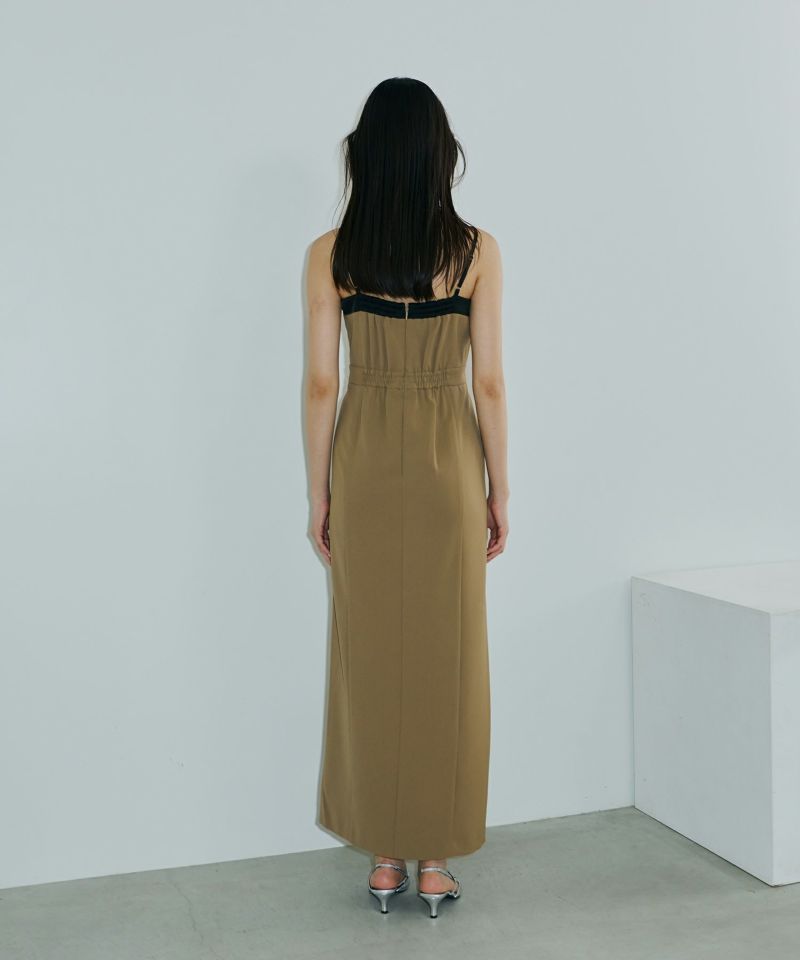 ANDRESD pearl bustier dress パールバスティアドレス Mサイズ】pearl bustier dress ANDRESD（アンドレスド）の