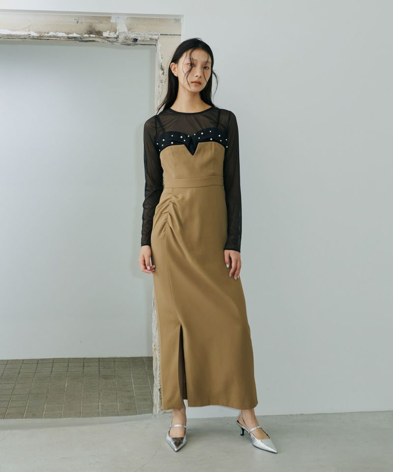 スーツ・フォーマル・ドレス andresd pearl bustier dress my closet / andresd pearl bustier dress mbk