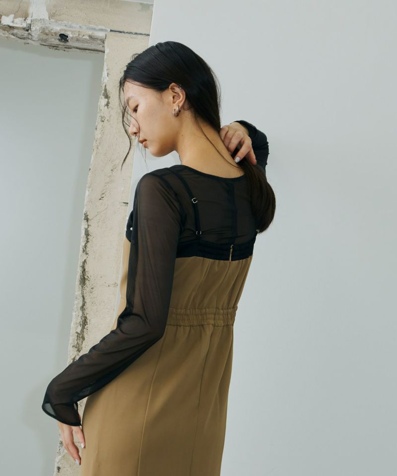 dropped pearl dress | ANDRESD