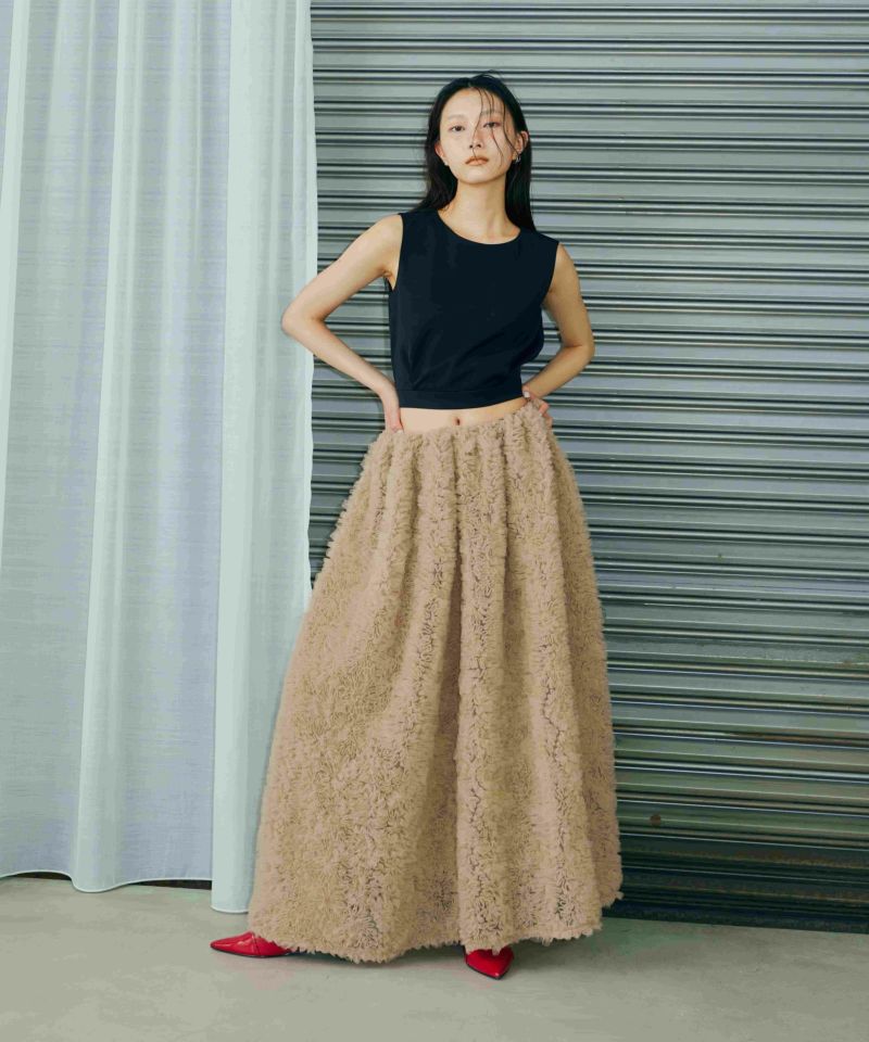 マーブルシュッド／MOCOMOCO モコモコ ボックススカート 1部受注販売◇8月末発送】mocomoco set up dress | ANDRESD