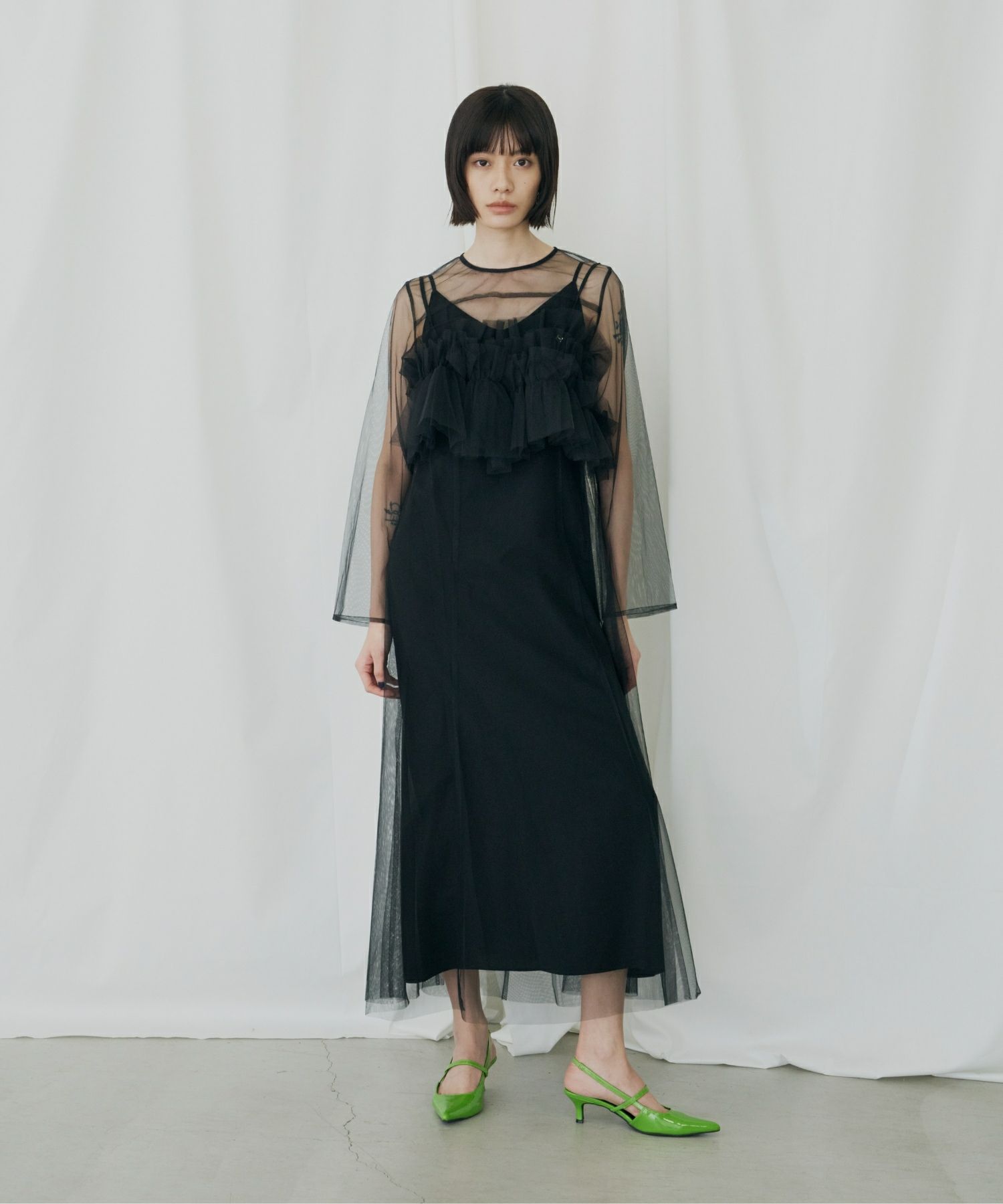 アンドレスド（ANDRESD）/【ANDRESD】multiway volume tulle dress multiway volume tulle dress | ANDRESD