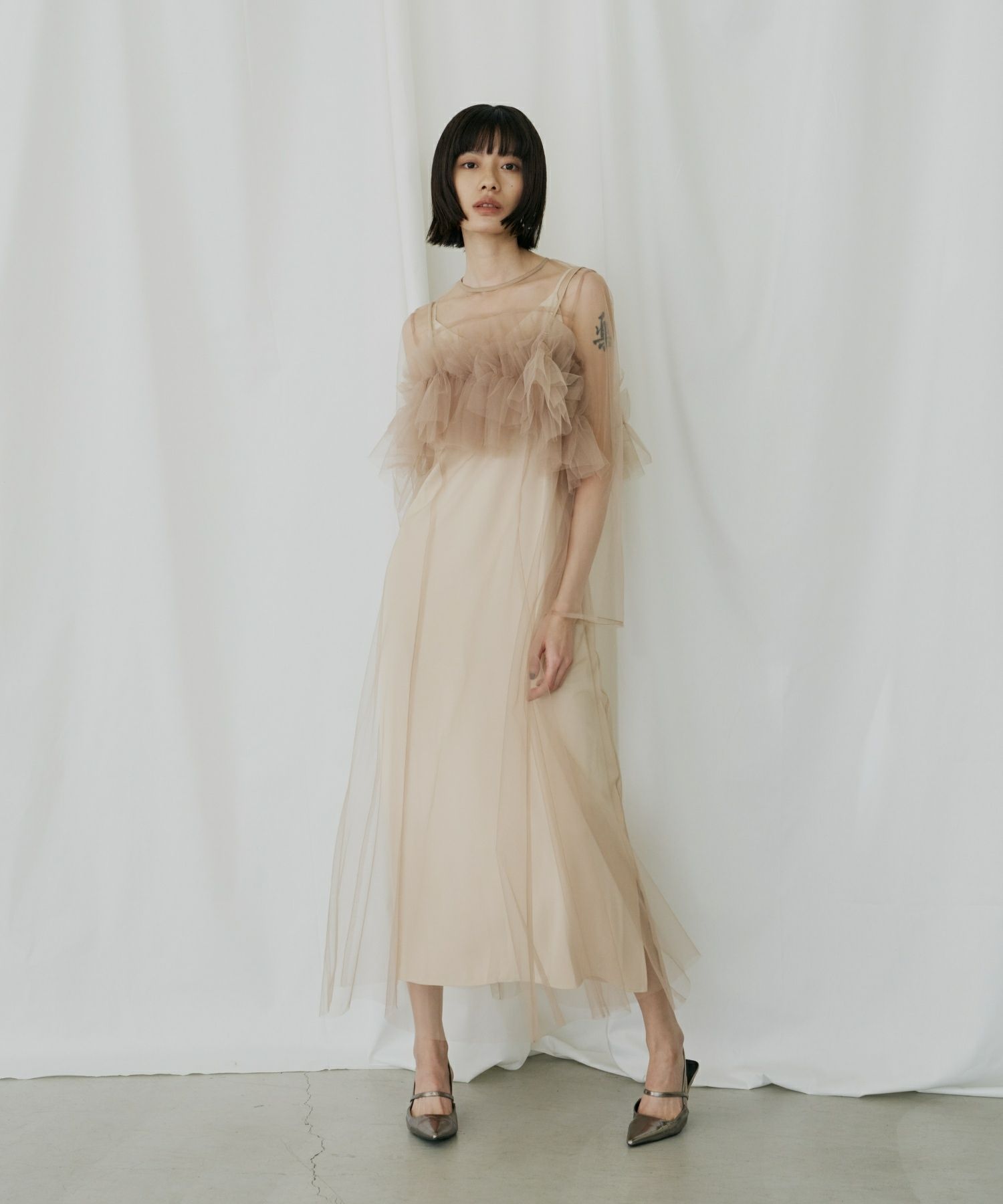 multiway volume tulle dress | ANDRESD