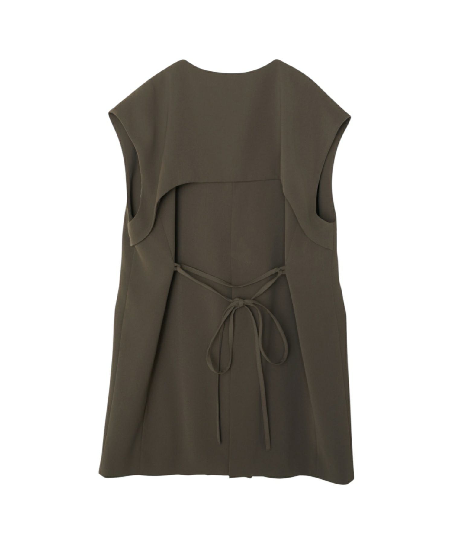 アンドレスド（ANDRESD）/【ANDRESD】nuance button gilet back gimmick gilet | ANDRESD
