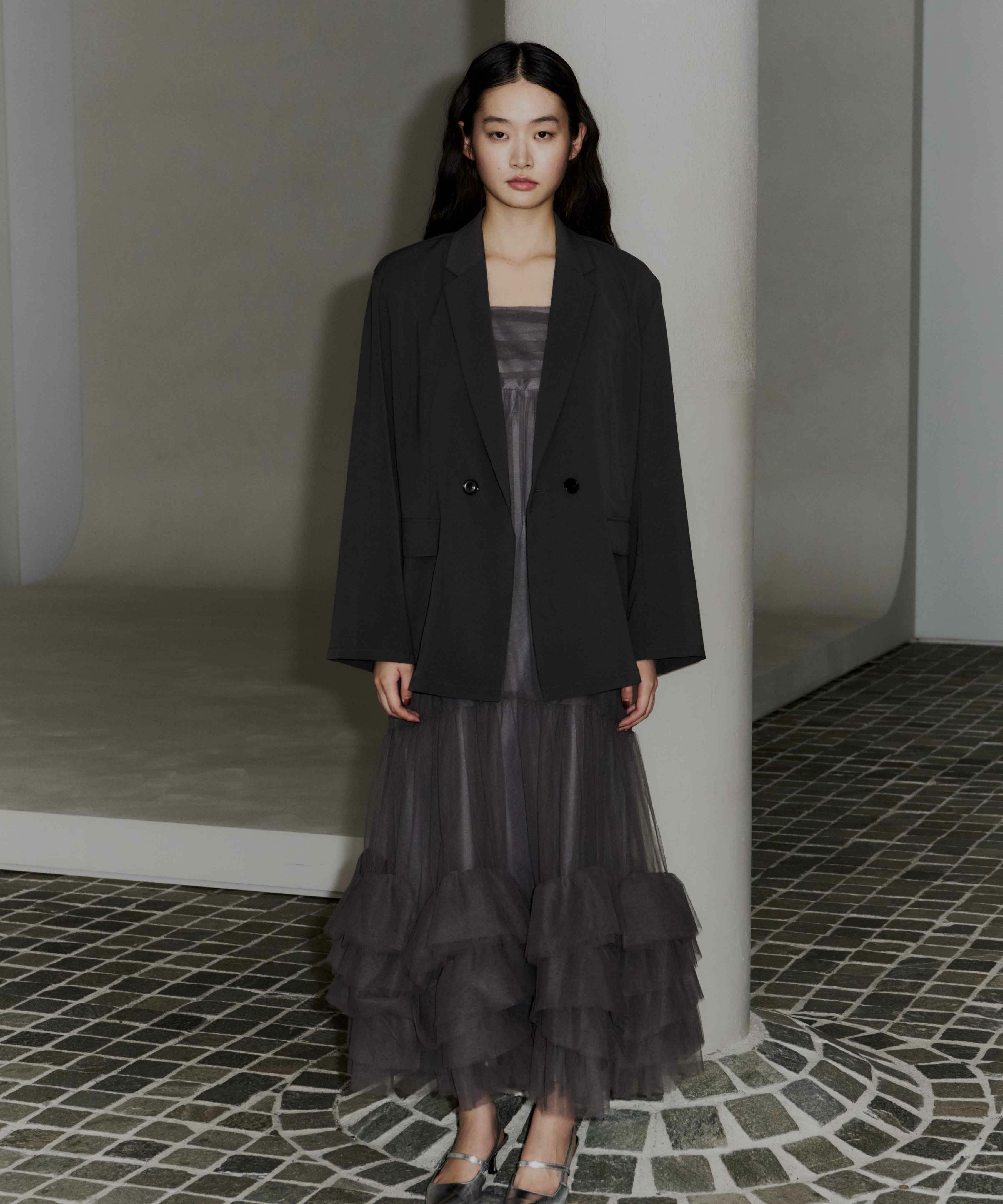 【andresd】volume tulle jacket set dress volume tulle jacket set dress | ANDRESD