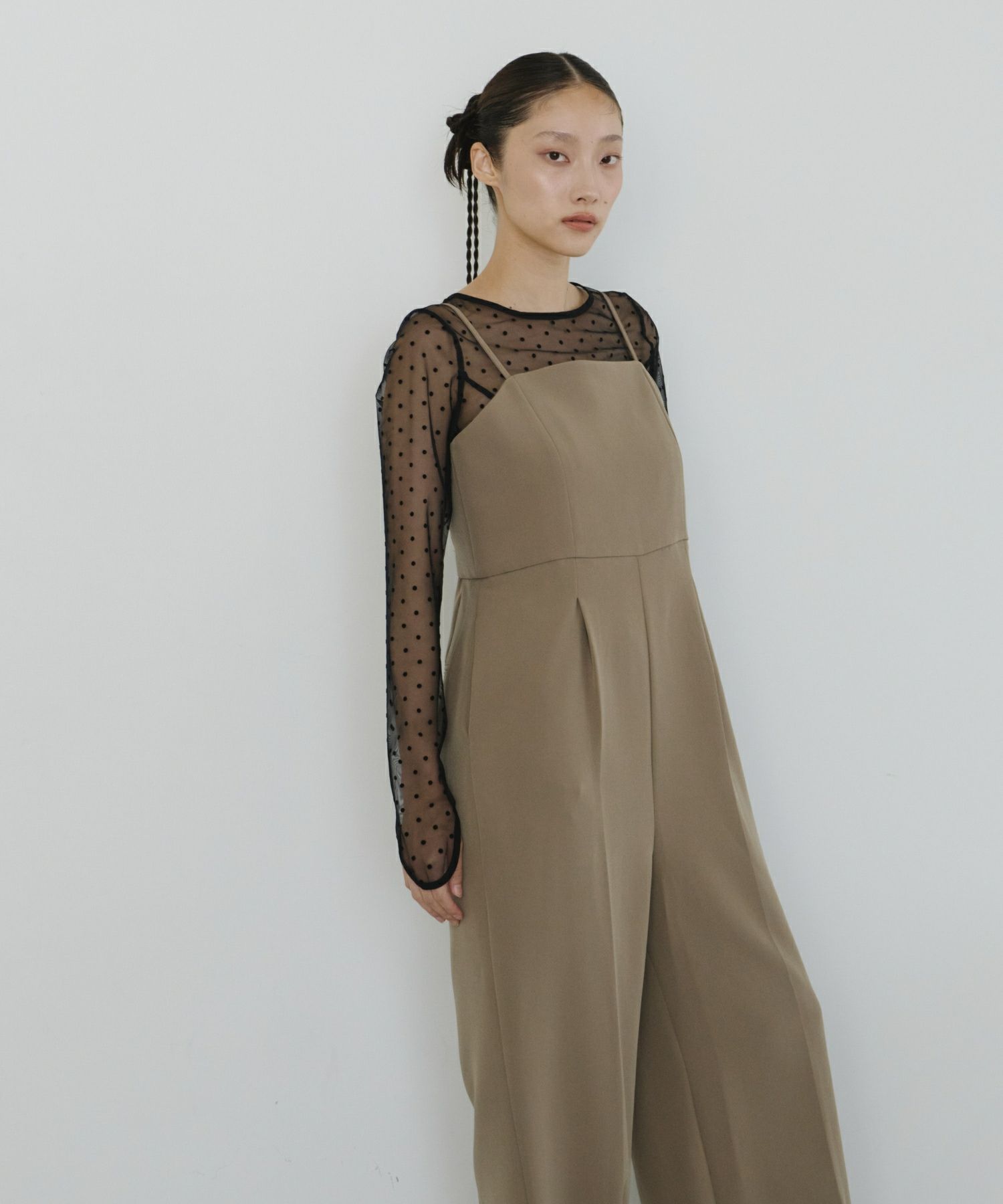 dot sheer tops | ANDRESD