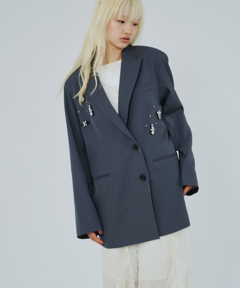 ジャケット・アウター CFCL22SS fluted blouson 楽天市場】カワサキ（素材（生地・毛糸）ナイロン）（ジャケット