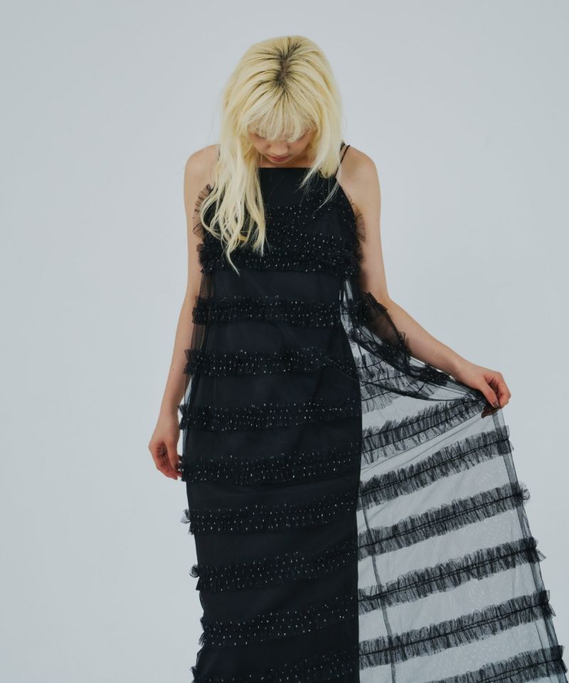 sana様　andresd frill flare dresフリルフレアドレス frills flare dress | ANDRESD