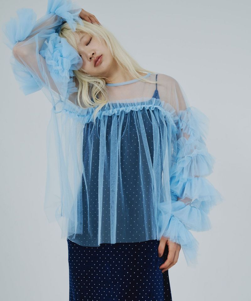 ANDRESD/アンドレスド drape velour dress drape velour dress | ANDRESD