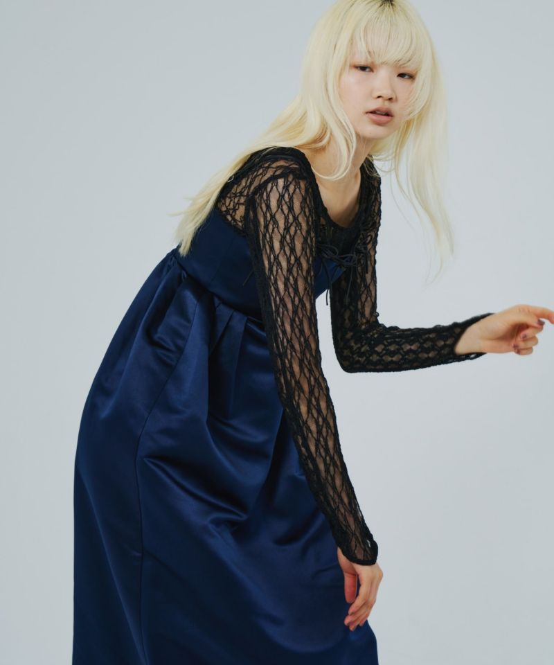 スーツ・フォーマル・ドレス ANDRESD ribbons puffy volume dress M ANDRESD ribbons puffy volume dress M