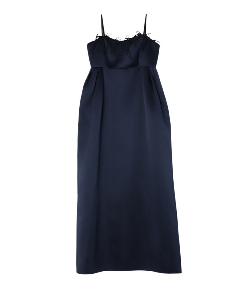 ribbons puffy volume dress | ANDRESD