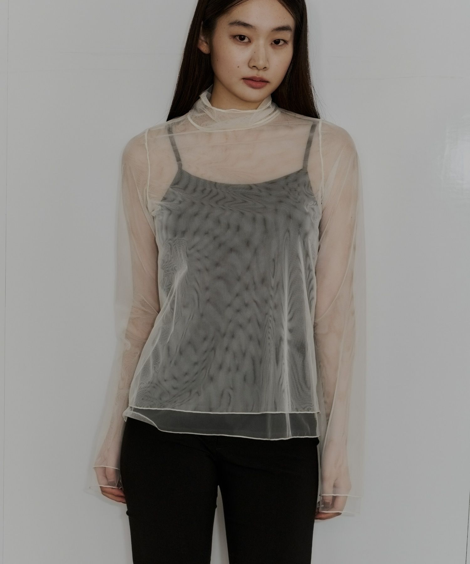 tulle layered tops | ANDRESD