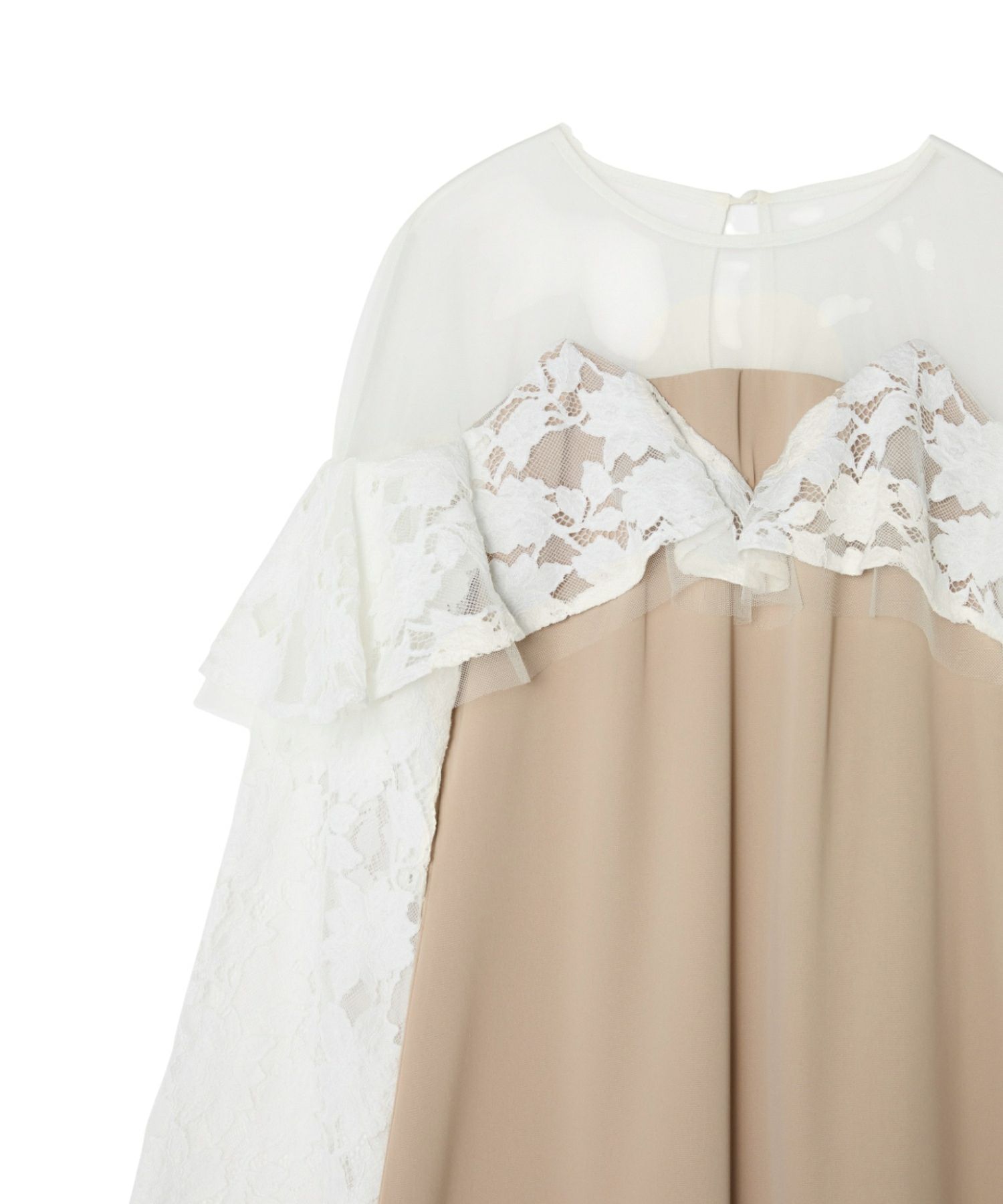 lace raffle dress | ANDRESD