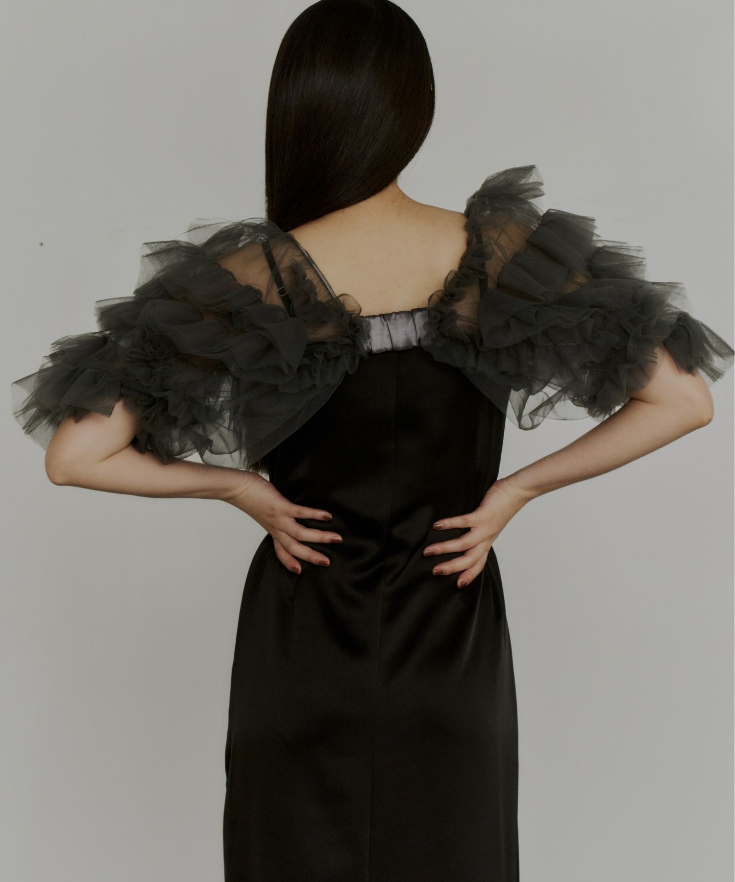 mixing frills bolero | ANDRESD