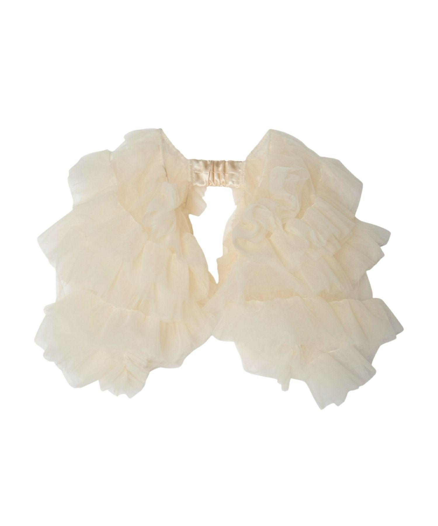 mixing frills bolero | ANDRESD